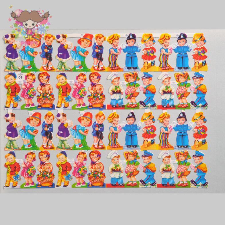 Mamelok glossy pictures - Children Scrap Sheet 2